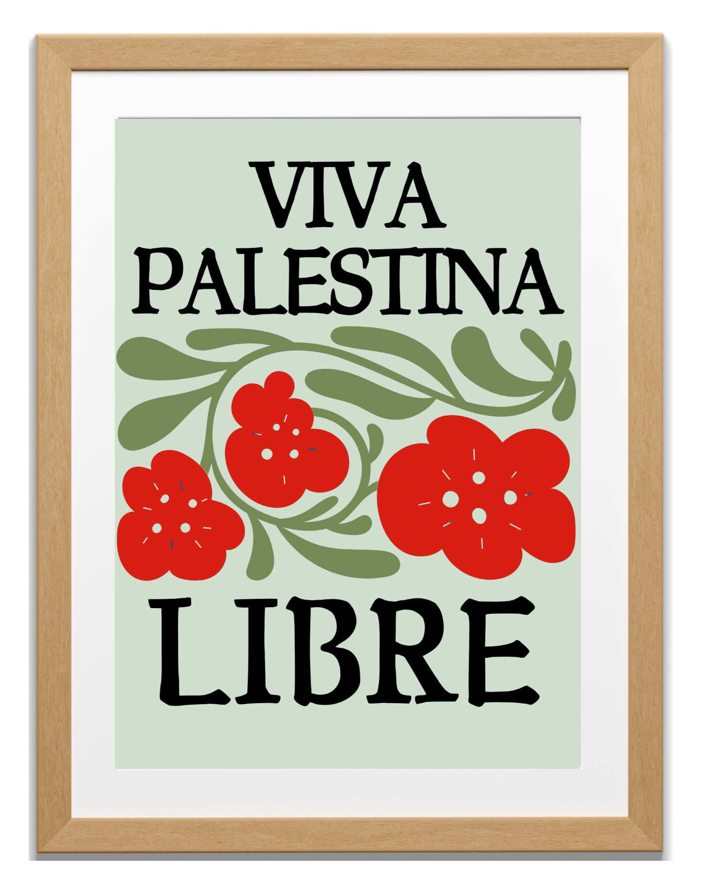 Viva Palestina Libre Style No. 3