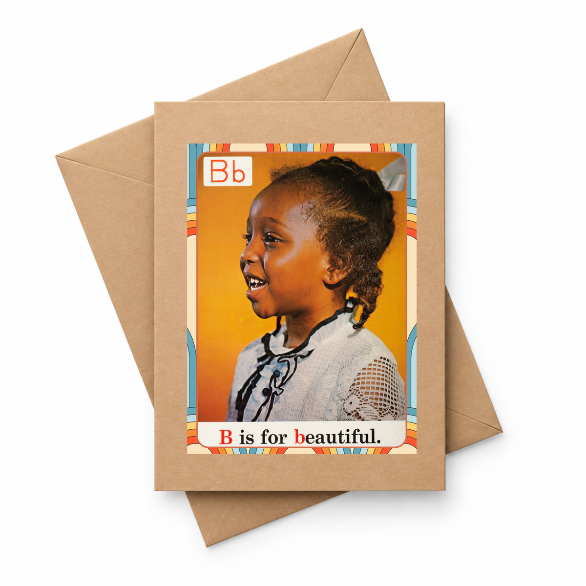 B Is For Beautiful Magnet Card