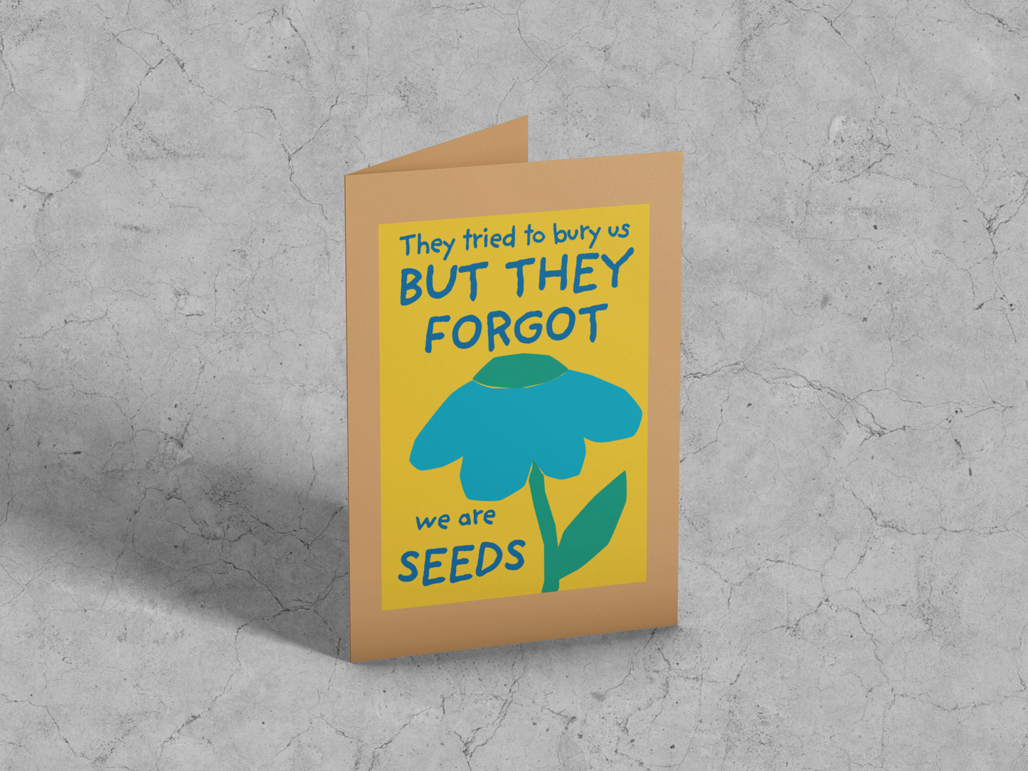 We Are Seeds Card