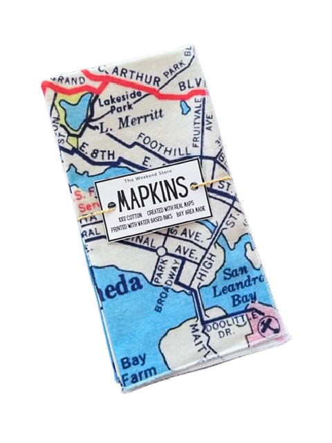 Oakland Dinner Mapkins