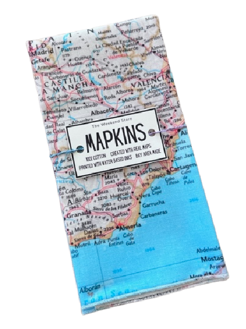 Portugal & Spain Dinner Mapkins