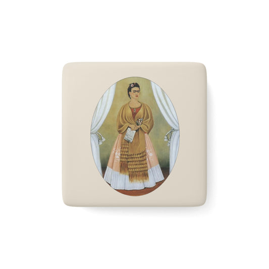 Frida Kahlo, Self Portrait Dedicated To Leon Trotsky Magnet