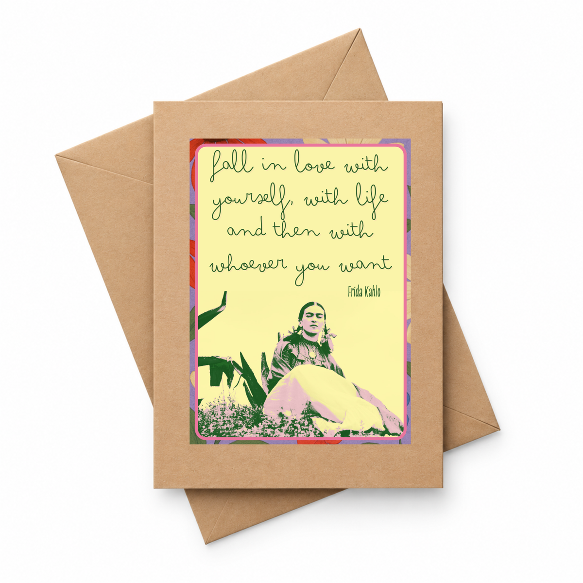 Frida Kahlo Magnet Card