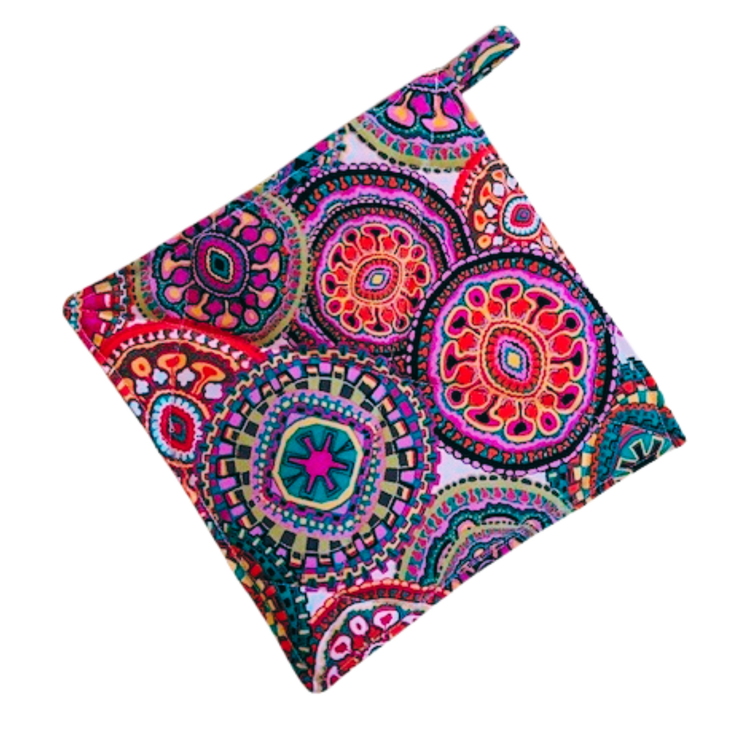 Kamala Pot Holder Aqua Blue