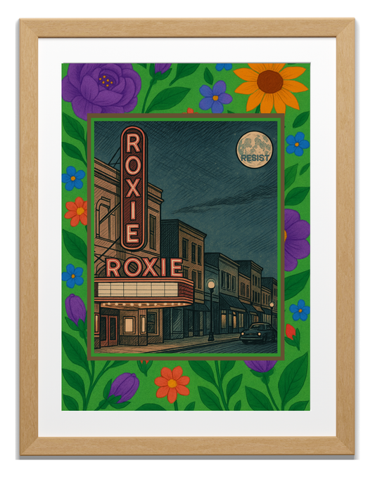 Roxie Theater Art Print