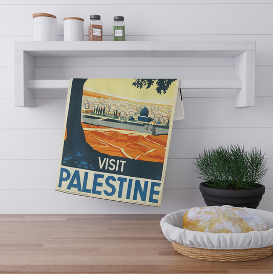Visit Palestine Tea Towel