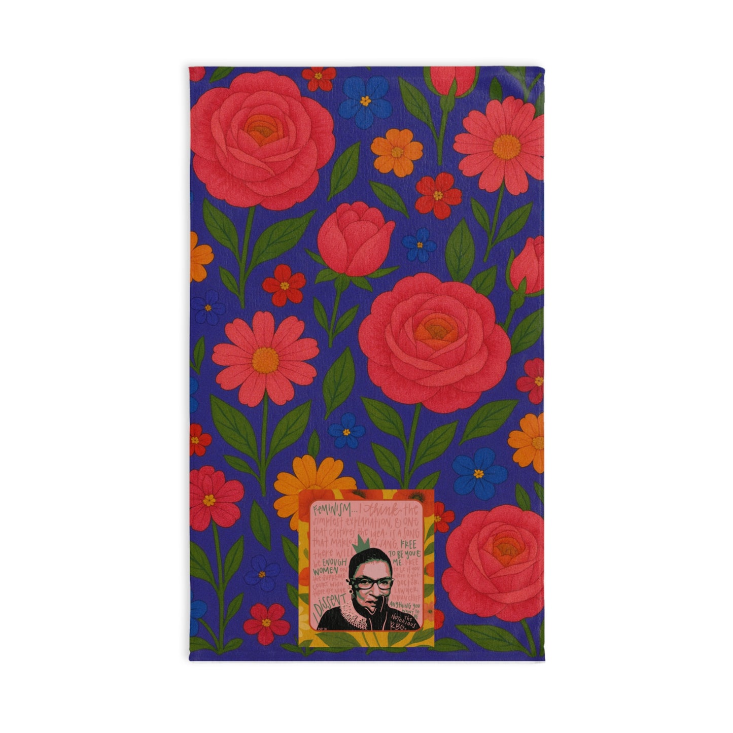 RBG Floral Tea Towel