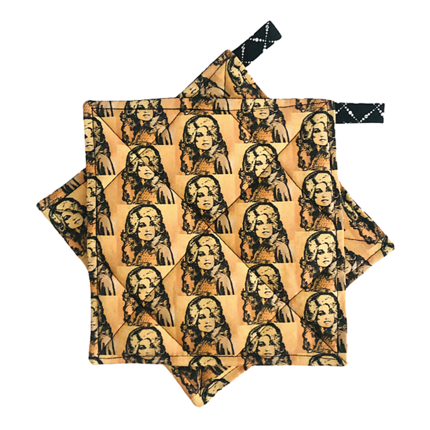 Dolly Parton Pot Holders/Hot Pads