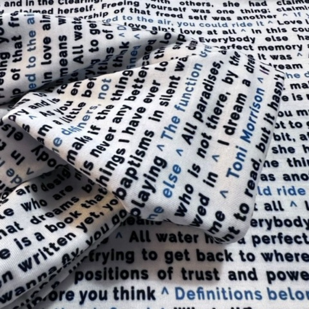 Toni Morrison Quotes Literary Scarf