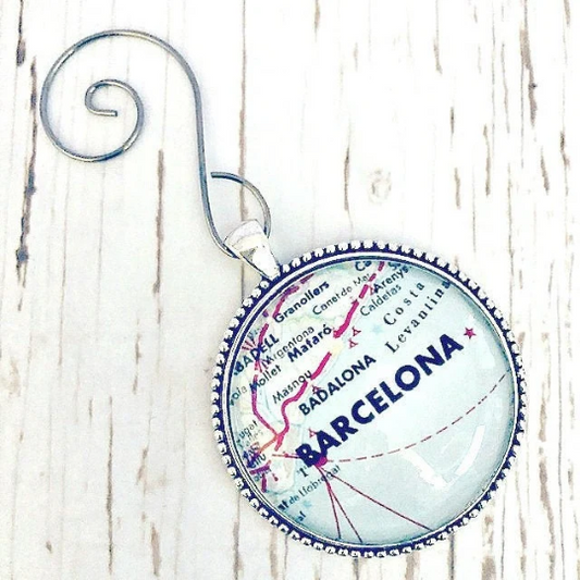 Barcelona Christmas Ornament