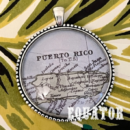 Puerto Rico Christmas Ornament