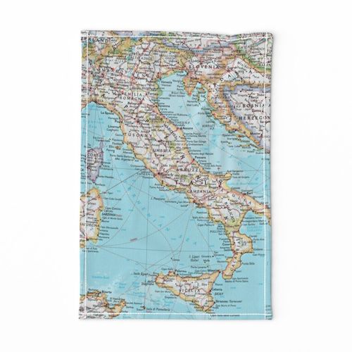 Italy Tea Towel