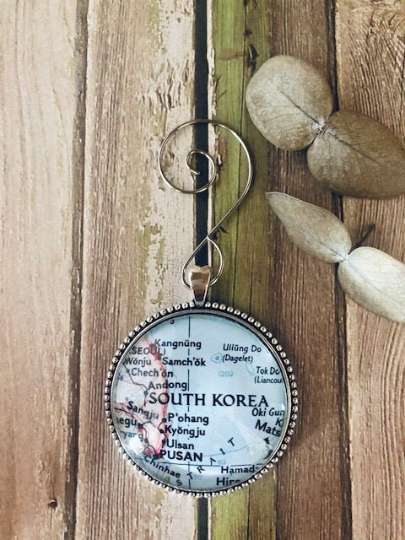 South Korea Christmas Ornament