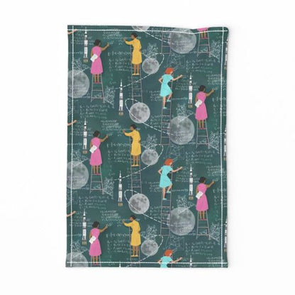 Women In Stem Tea Towel